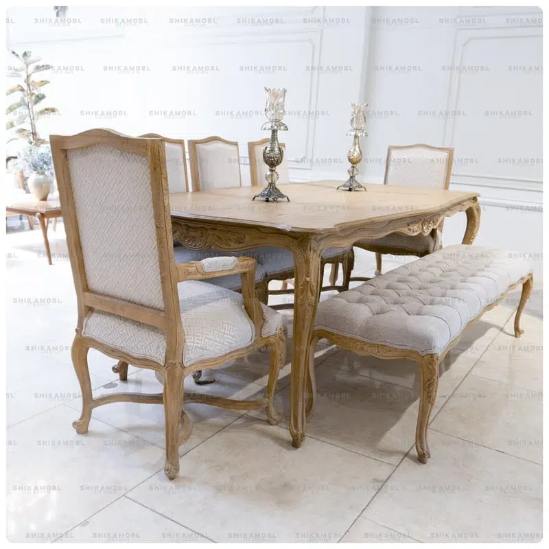 تولید ست مبل و غذاخوری نئوکلاسیک آوانگارد| شیکامبل